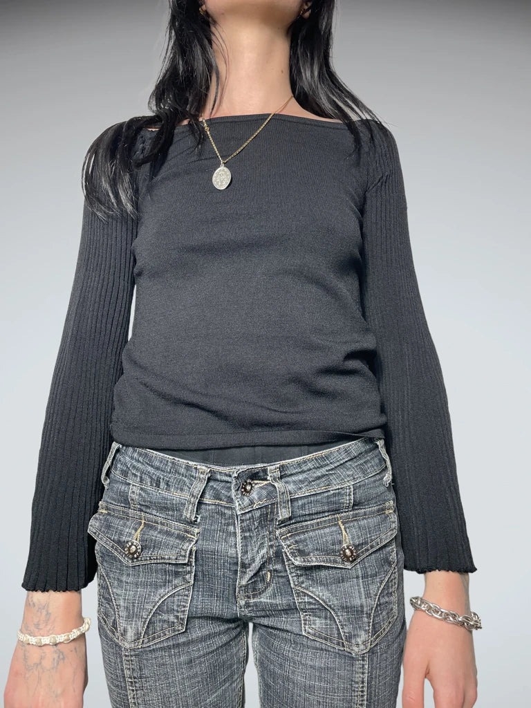 elephant sleeve jumper