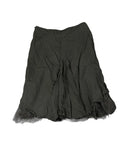Urban Noir Cotton Flare Skirt (S)