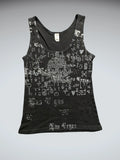 Black Skull Y2K Print Tank (L)