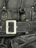 Tan Buckle Pocket Shoulder Bag (ONESIZE)