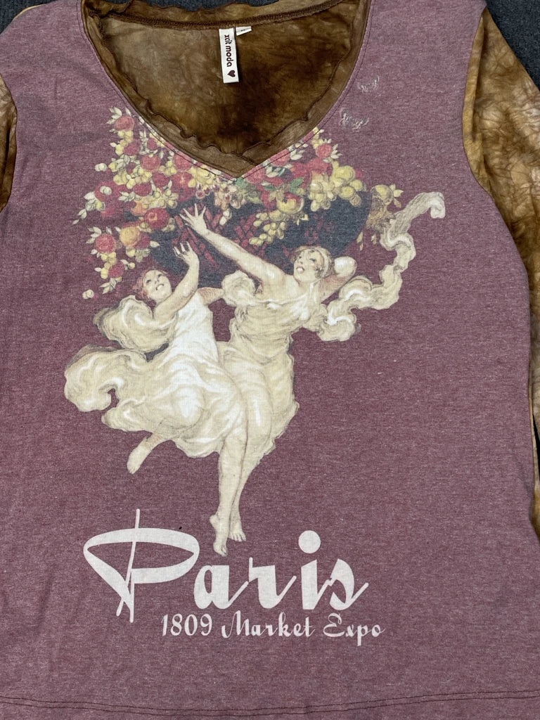 Xcit Moda angel print top (M)