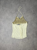 beach knit and cotton top