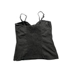 Black Lace-Up Corset Cami (L)