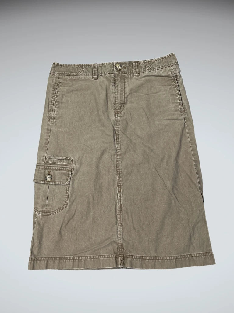 Eddie Bauer Utility Cotton Skirt (M)