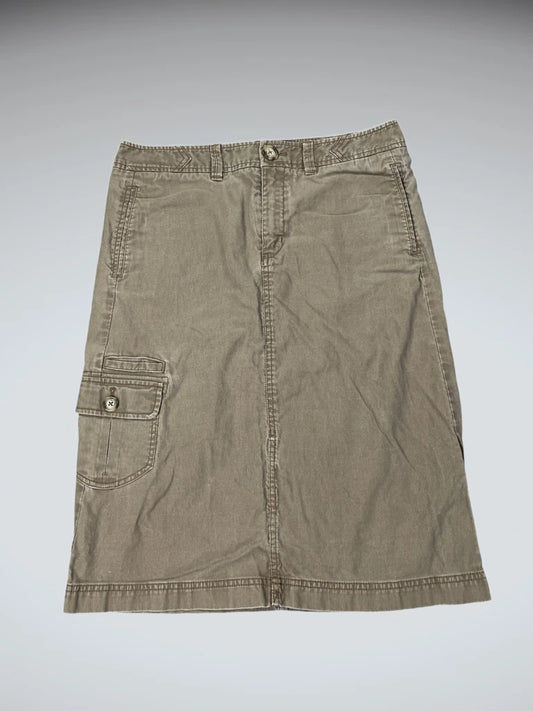 Eddie Bauer Utility Cotton Skirt (M)