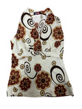 Psychedelic Bloom – Swirled Retro Crop (S)