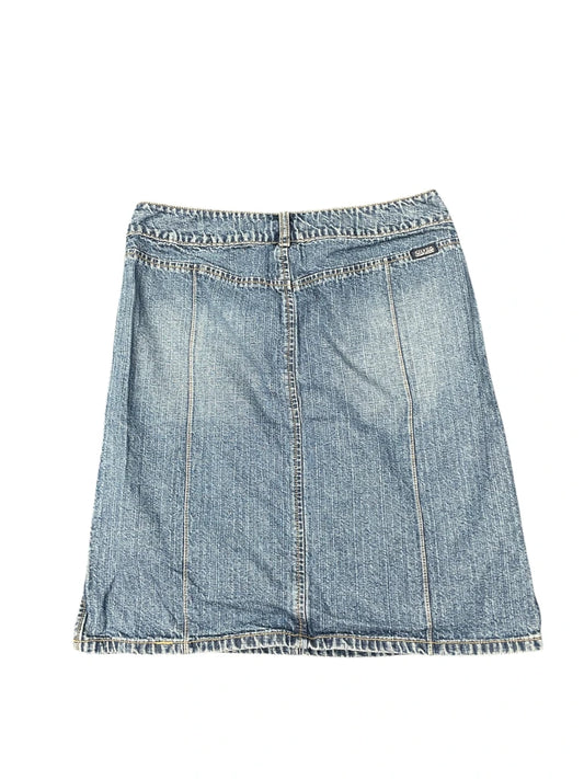 Silver Jeans Classic Denim Skirt (L)