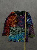 Colorful print top