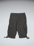 Faded Glory Black Cargo Shorts (S)