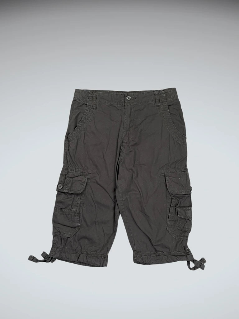 Faded Glory Black Cargo Shorts (S)