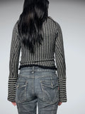 pretty black and white jumper