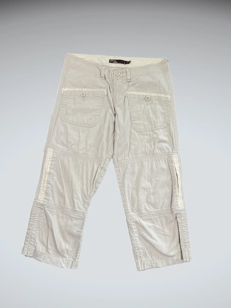 Prana Beige Earthtone Cargo Pants (S)