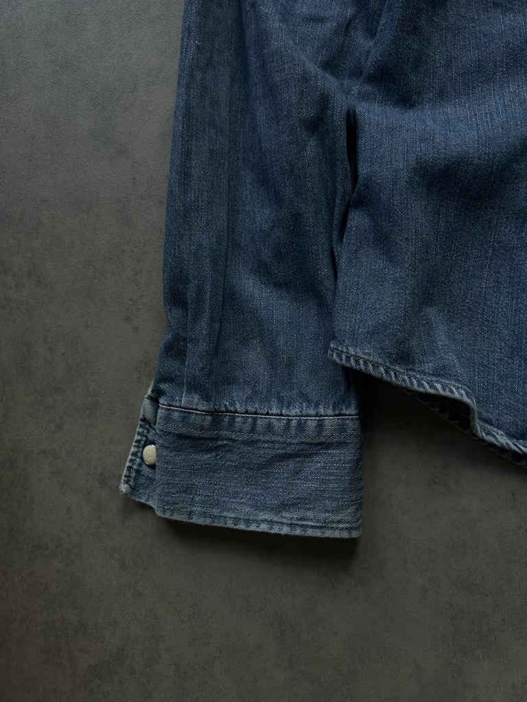 Denim button up shirt