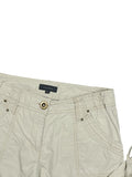 Kiabi Beige Cropped Cargo Pants (S)