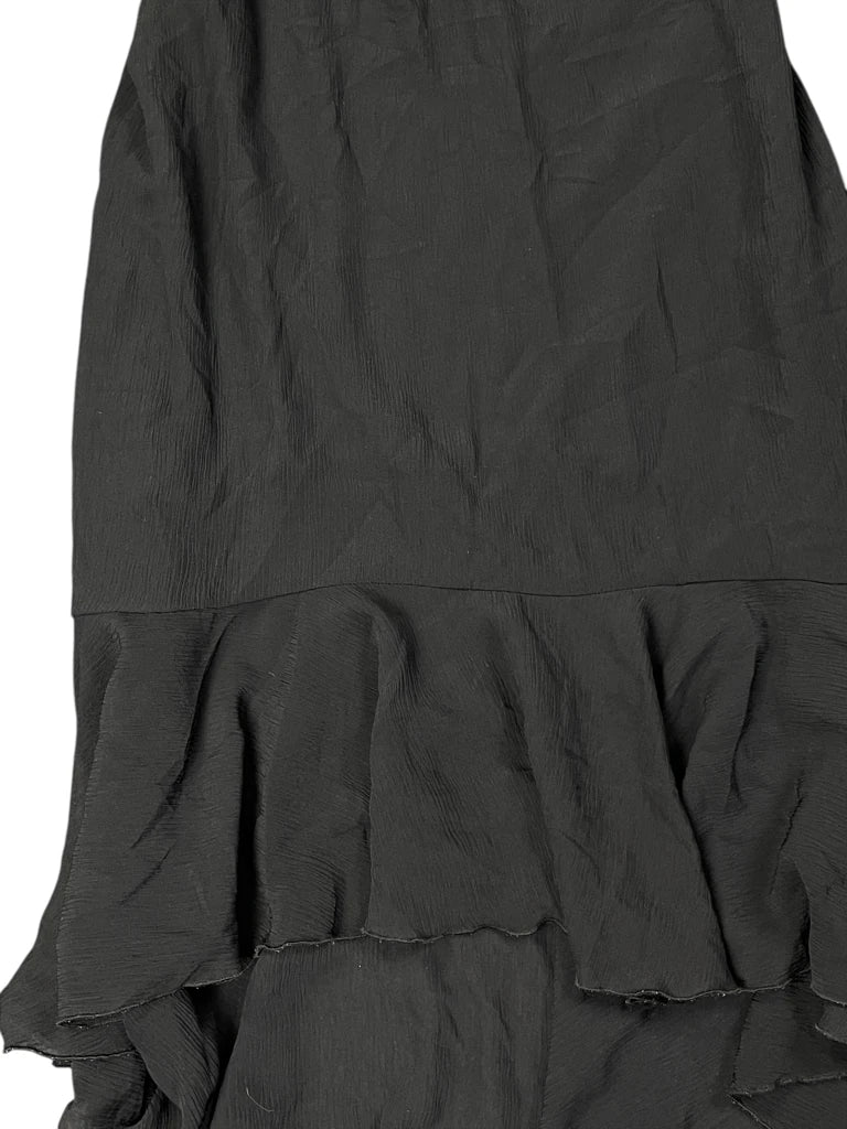 Midnight Ruffle Maxi Skirt (M)