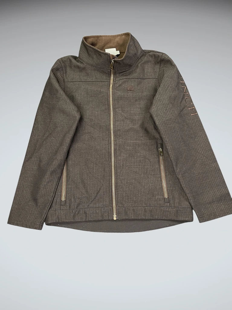 Cinch Brown Softshell Jacket (L)