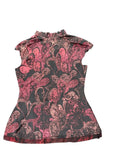 Baroque Print Blouse (S)