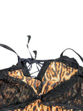 Pink Dessous Top Thin / With Pattern (XS)
