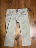 Beige 3/4 Pants