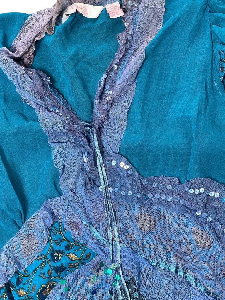 Boho Patch Tunic (L)