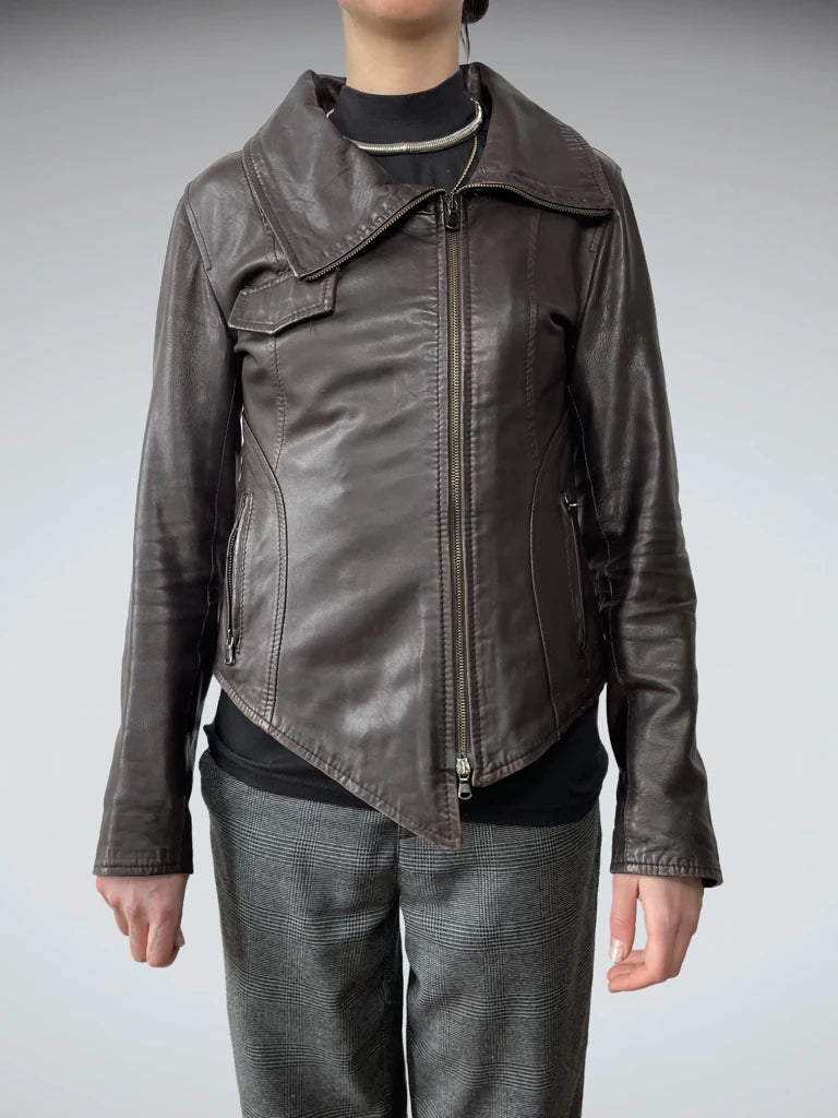 Paprika Leather Jacket