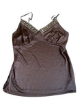 sugar bronze – beaded cami (M)
