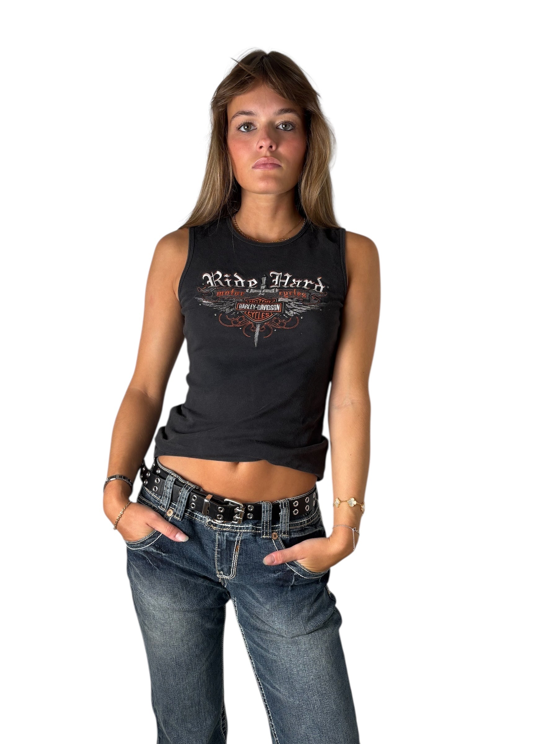 Harley Davidson Graphic Tank Top (S)