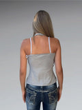 Graues Tanktop von LA Movers im Used Look (M)