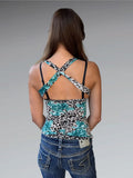 Wild Bloom Halterneck Top (S)