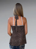 Leopard Neckholder Top (M)