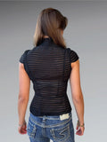 Gothic Ruffle Shirt (S)