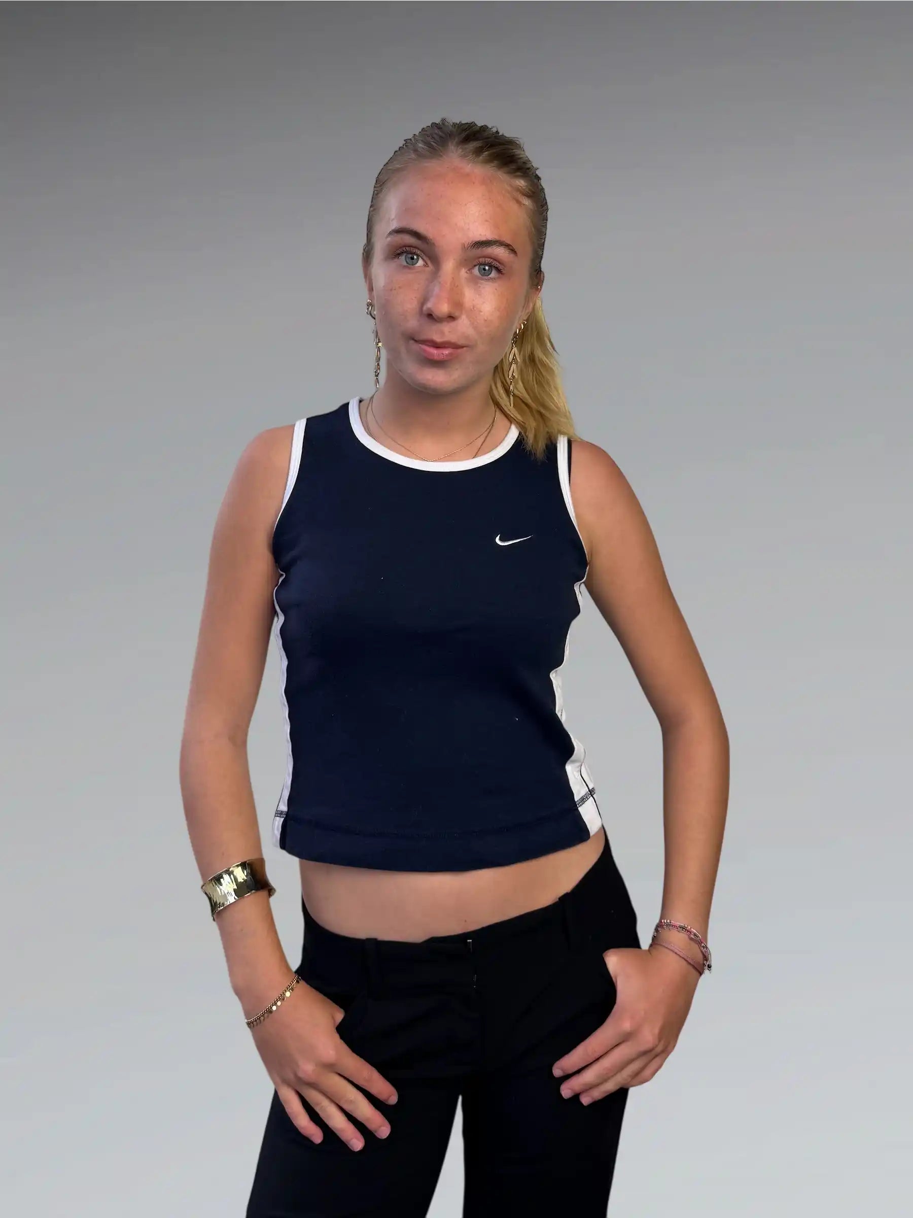Nike Blue / white top (S)