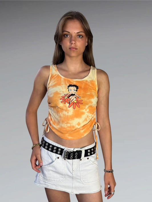 Betty Boop flower top (S)