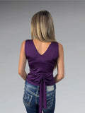 Light Purple Disco-Inspired Party Top (S)