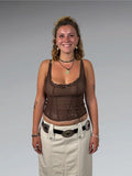 Golden Lace Corset Camisole (M)