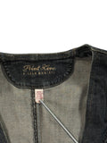 Point Zero Medium Wash Denim Vest Women (M)