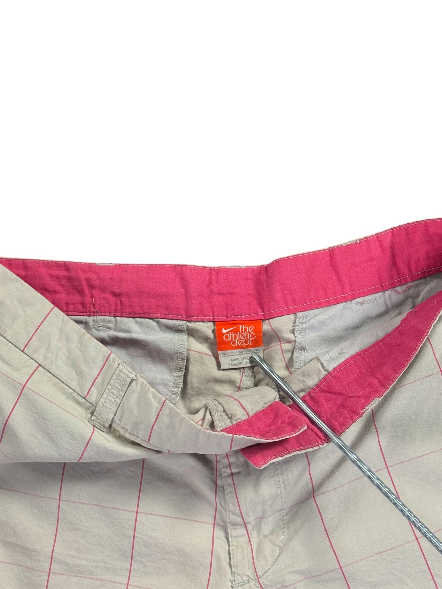 Vintage Nike Plaid Check Summer Shorts (M)