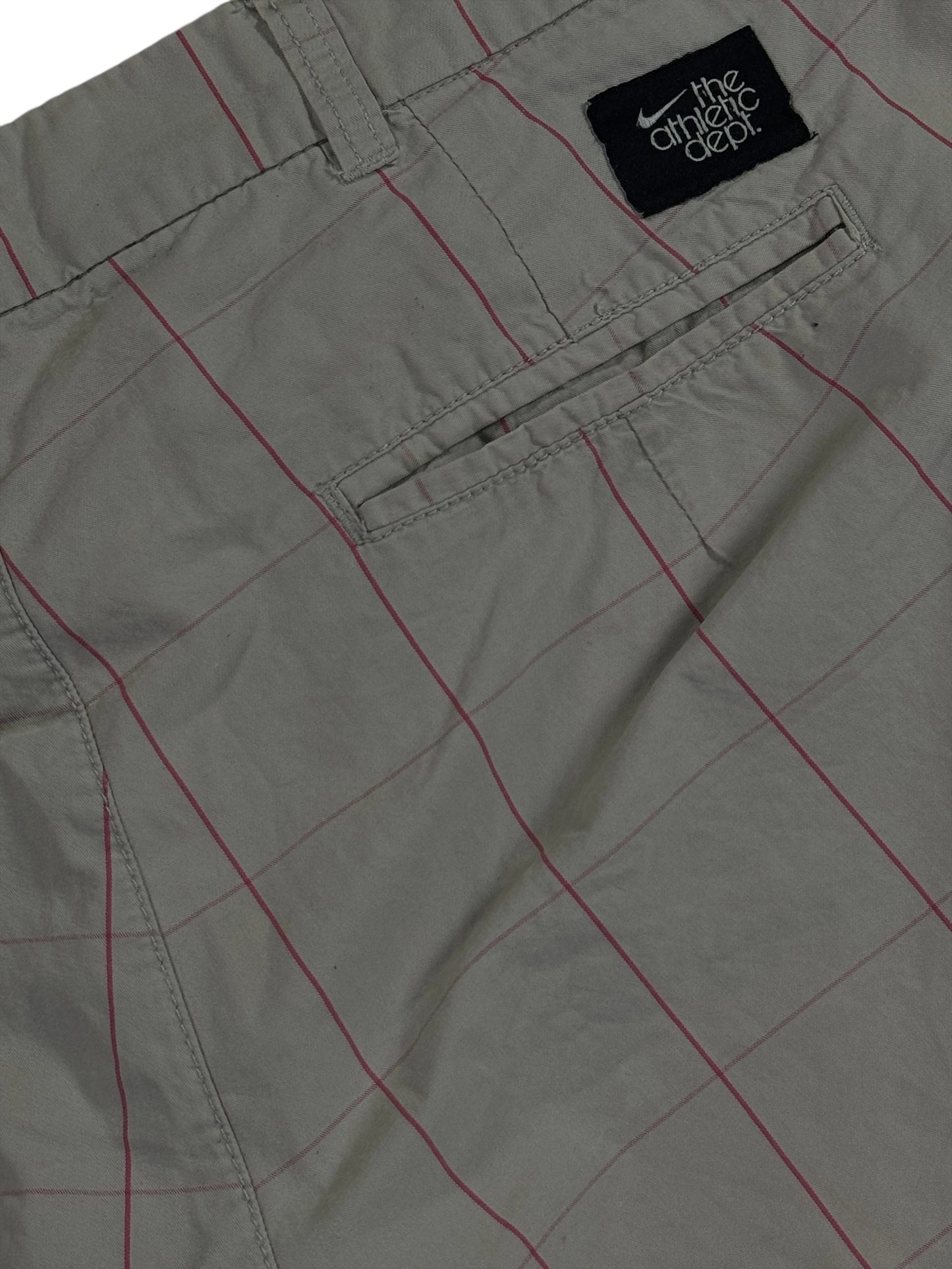 Vintage Nike Plaid Check Summer Shorts (M)