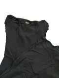 BCBG Black Silk Slip Dress (S)