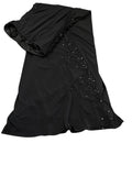 White Black House Market Tiered Ruffle Maxi Dress (M)