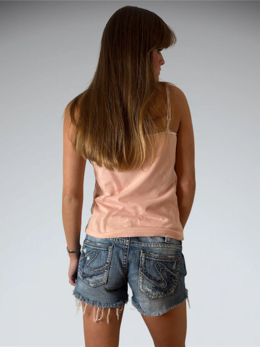 Silver Jeans Heavy Distressed Denim Hotpants (XXL)