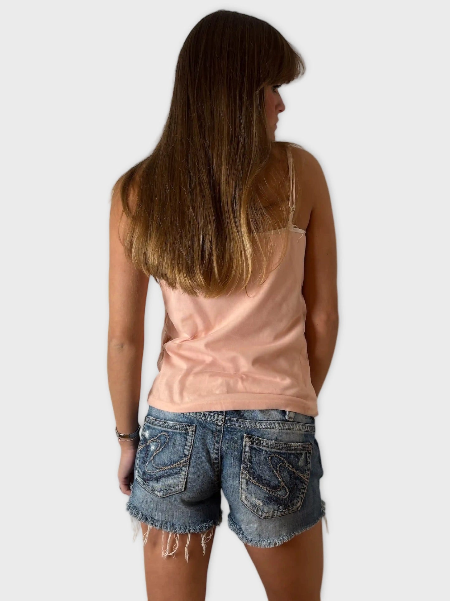 Silver Jeans Heavy Distressed Denim Hotpants (XXL)