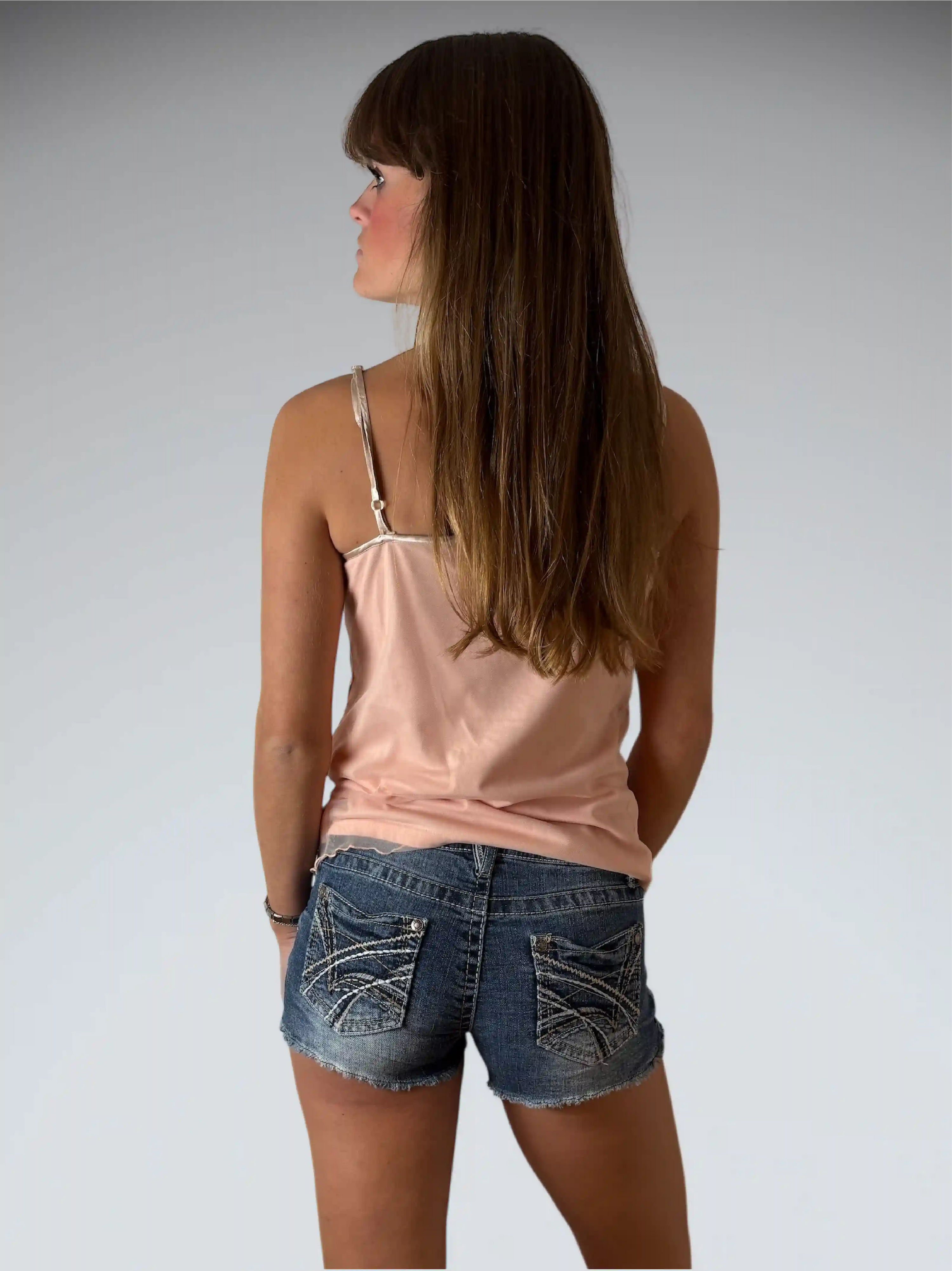 Wall Flavor Distressed Denim Hotpants (XS)