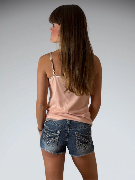 Wall Flavor Distressed Denim Hotpants (XS)
