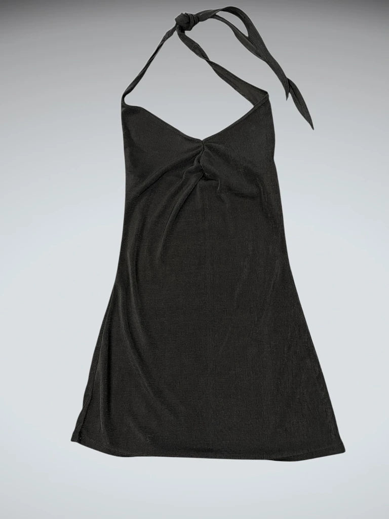 Minimalist Black Lightweight Summer Top (S)