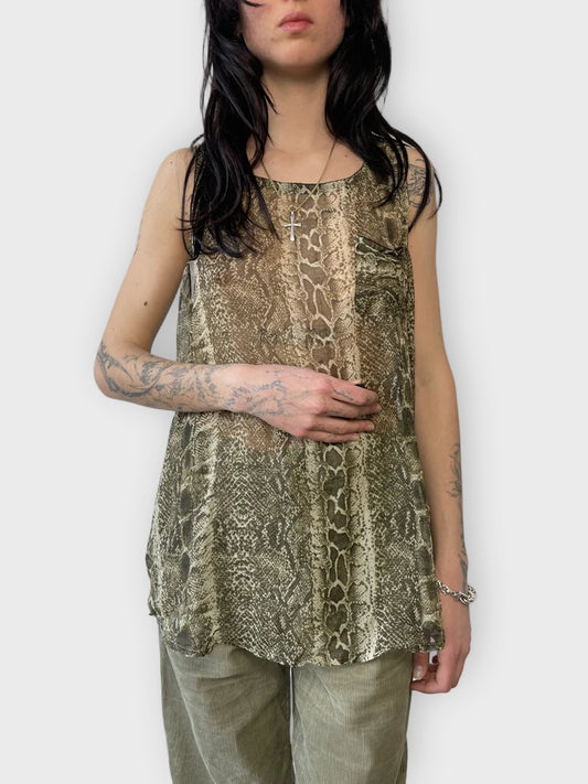 Snake Sheer Top (XL)