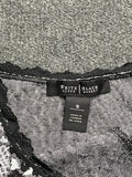 Snakeskin Lace Trim Cami Top (S)