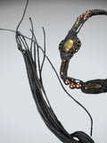 Chic Black Rope Tassel Waist Belt (ONESIZE)