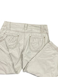 Kiabi Beige Cropped Cargo Pants (S)