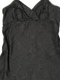 seethrough black lingerie top (M)